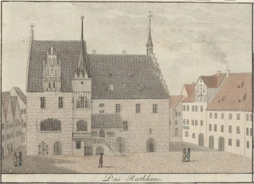 Rathaus ca. 1823